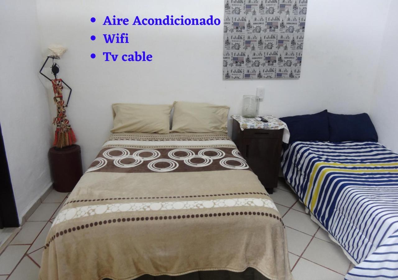 Habitaciones-Comodas-Aire-Wifi-Tv-Cerca De Playa-!!Excelente Precio II Manzanillo Zewnętrze zdjęcie